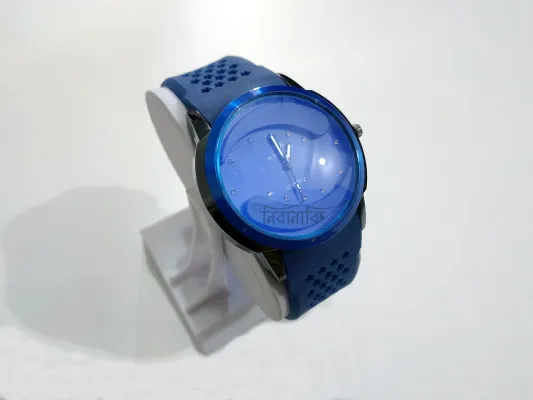 Rubber hot sale analog watch