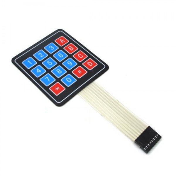 4x4 Keypad Interfacing for Arduino UNO. 