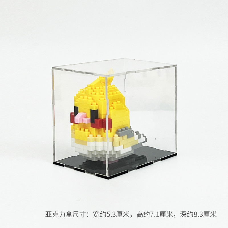 [Wholesale generation hair] cute fat bird micro-particle building blocks assembled toys educational children boys and girls compatible with Lego. 