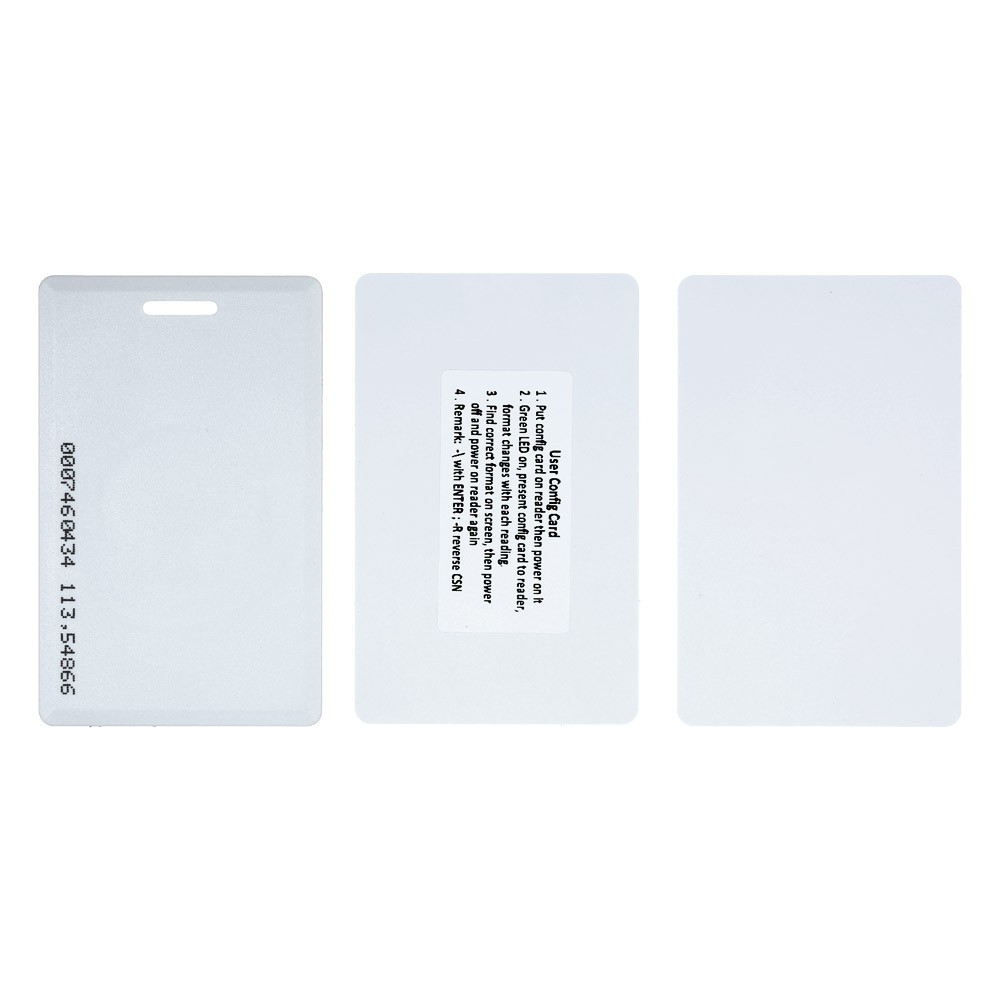Dual band RFID card reader compatible with MIFARE. 