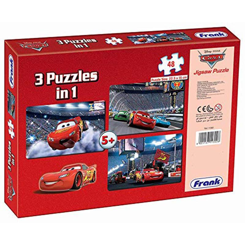 Disney's Cars 3in1 Jigsaw Puzzle-11302