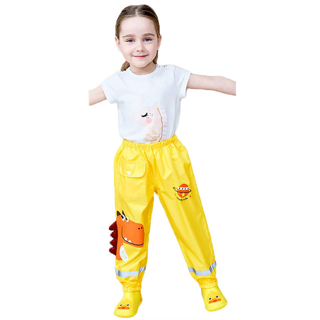 Toddler Waterproof Rain Pants Dirty Proof Windbreak Ghana