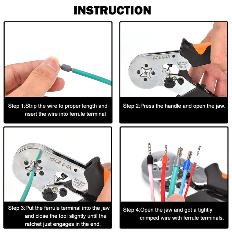 Wire Ferrules Connector Terminals Kit Wire Connector Kit 1200PCS Assortment Ferrule Wire Connector Kit Insulated Cord Pin End. 