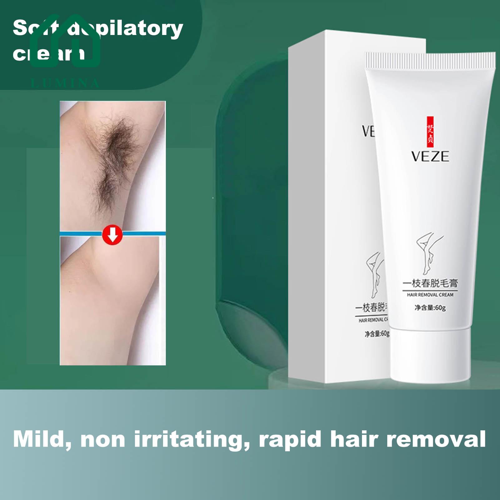 Lumina Depilatory Cream Soothing Painless Depilatory Hair Smooth Body Cream. 