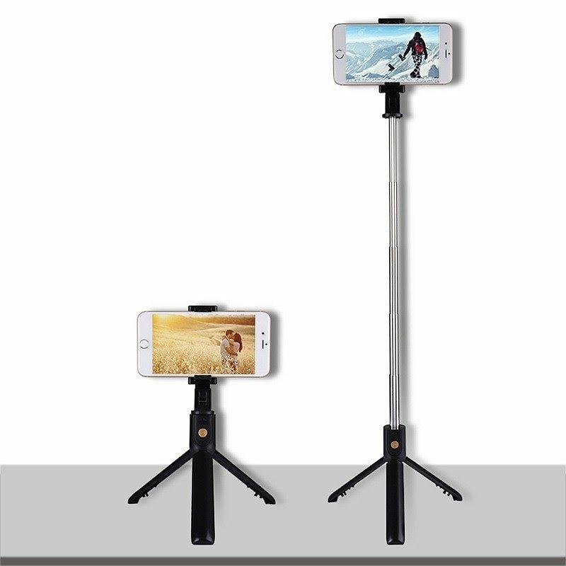 K07 Extendable Bluetooth Selfie Stick Mob/Ile Ph/One Tripod Desktop Holder For Selfie Live Broadcast. 