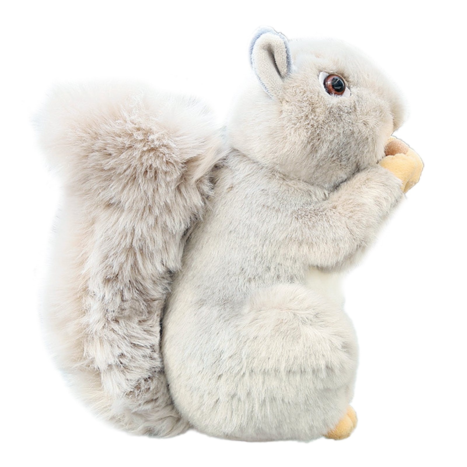 Squirrel Plush Doll Vivid Appearance Grey Squirrel Plush with Nutsie. 
