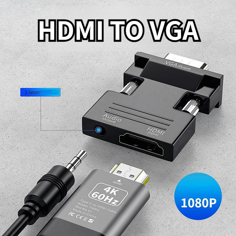 Screen Thrower VGA Screen Thrower Converter High Resolution High Speed Transmission