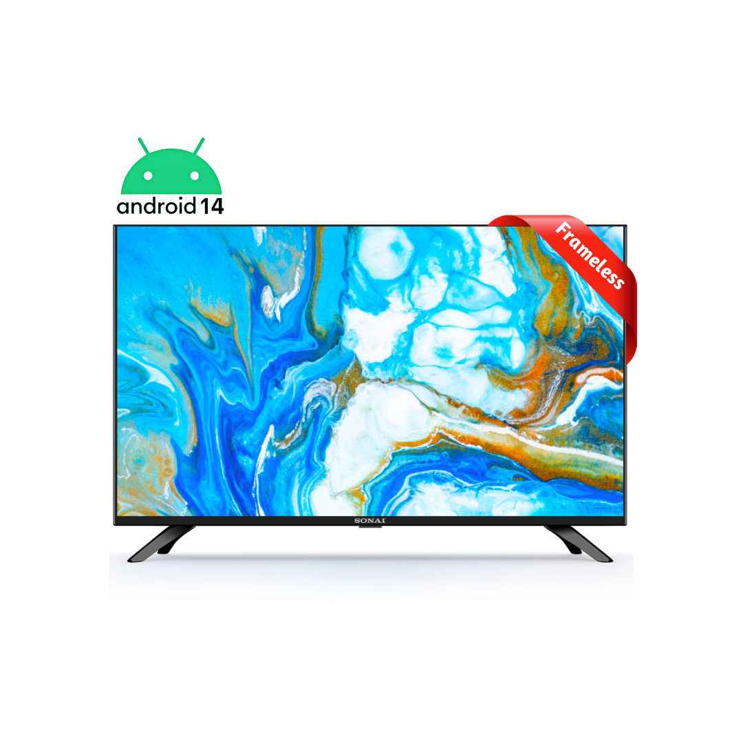 Sonai 32" D71A - 2K Frameless Android Smart TV