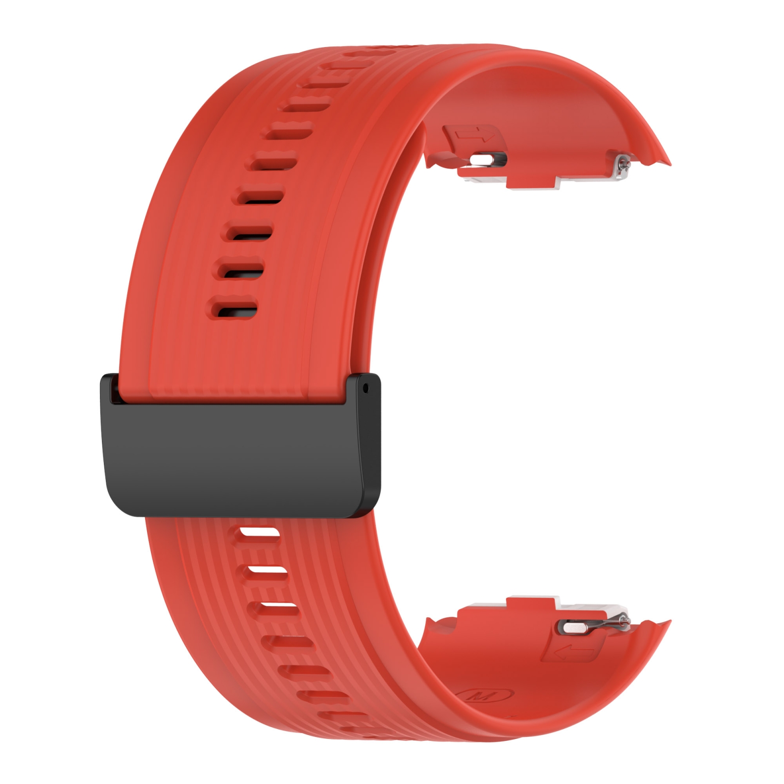 Watch Strap For Huawei Watch D Solid Color Silicone Watch Band with Buckle. 