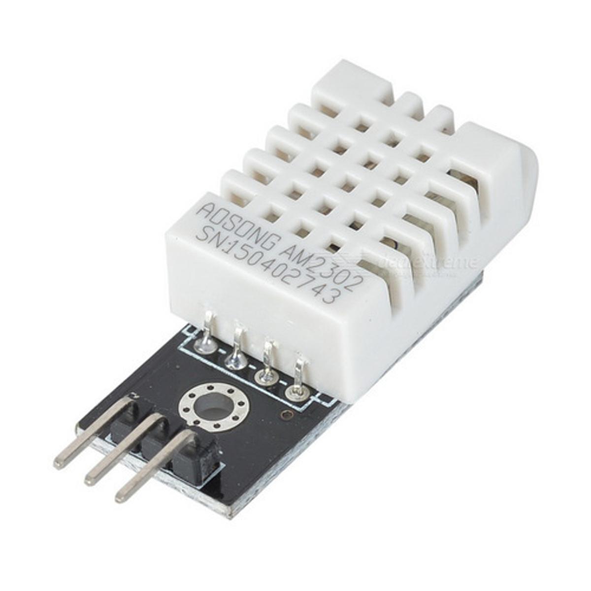 DHT22 Asair AM2302 Digital Temperature and Humidity Sensor DHT-22 DIY KIT for Made Hygrometer Humidity and Temperature Controller use in Arduino Uno R3 Replace DHT11 DHT21 18B20 LM25Dz SHT11 SHT15 Sensors