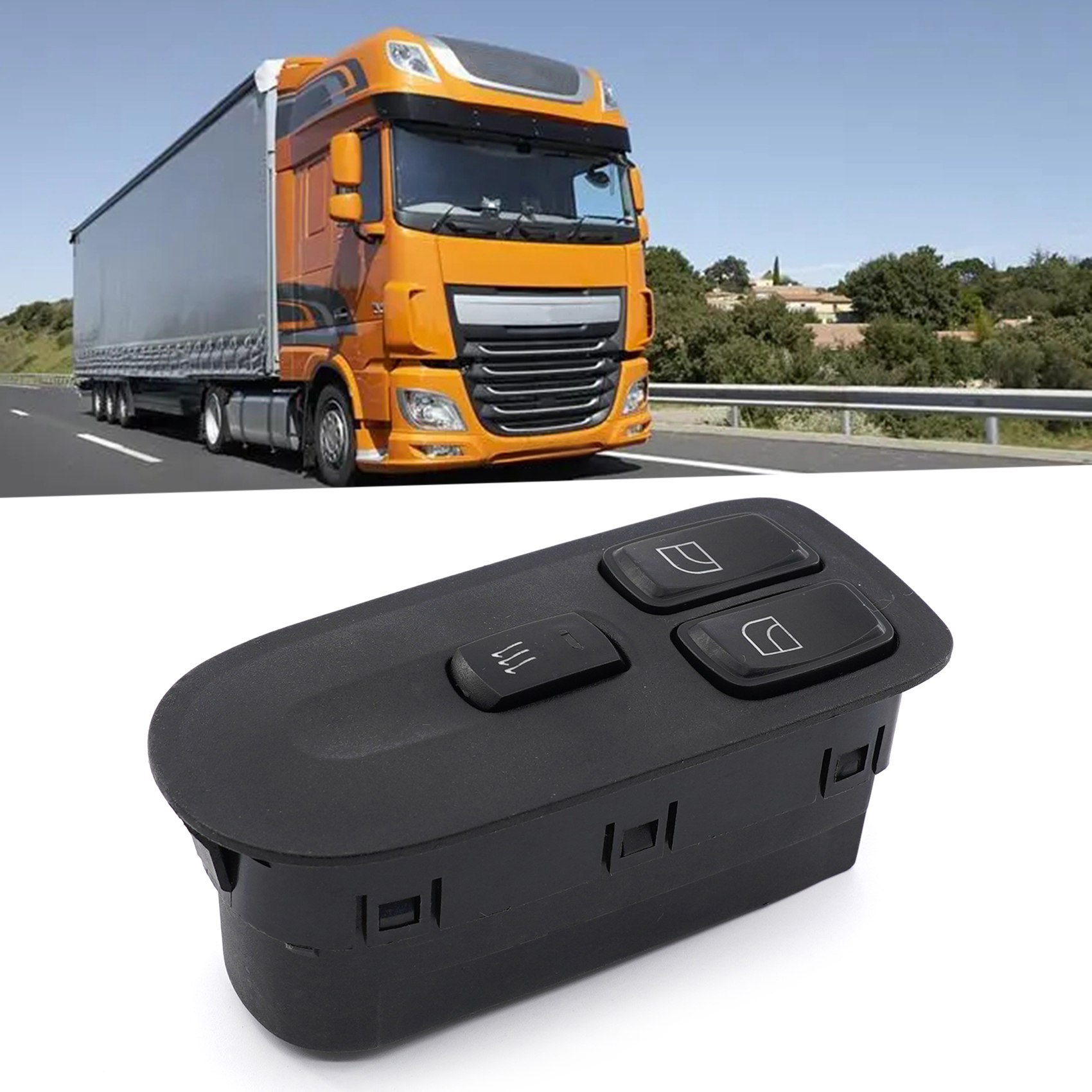 Power Window Control Switch 1307897 for European Truck DAF CF65 CF75. 