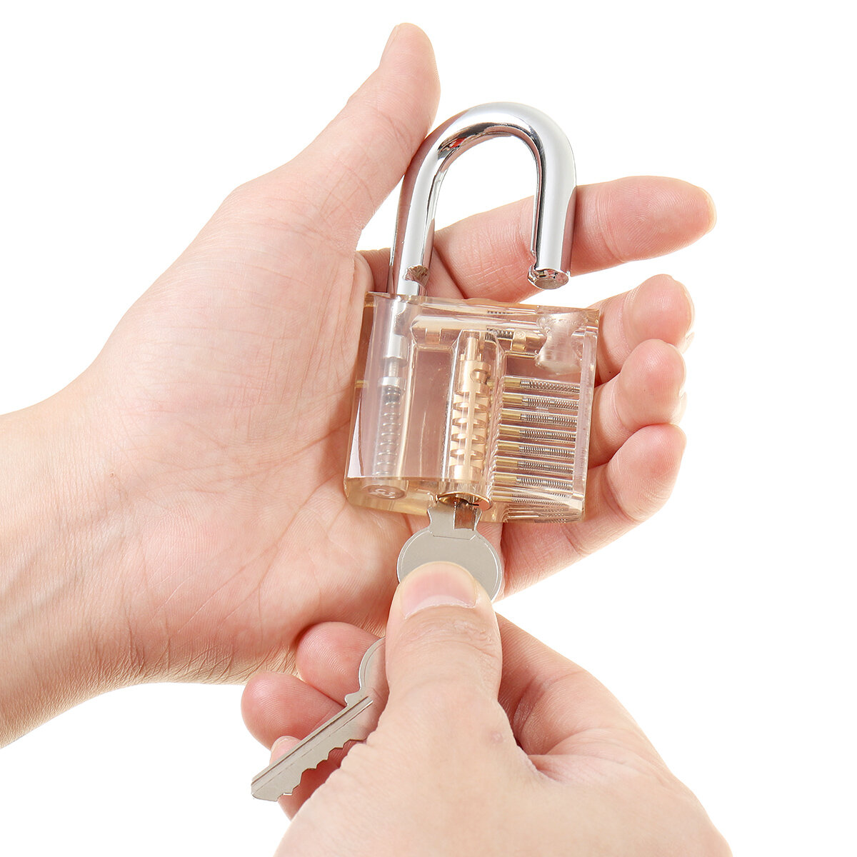 5 PCS Locksmith Practice Key Extraction Padlock Kit. 