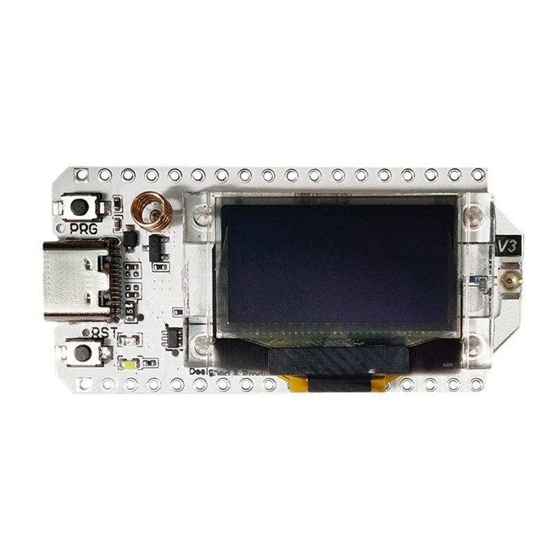 2Set 868-915MHz SX1262 ESP32 LoRa 0.96 Inch Blue OLED Display WIFI Lora 32 V3 Development Board for Easy to Use. 
