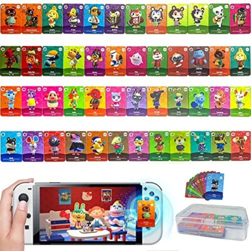 Hot Game Animals Crossing New Horizons Amiibo Card Ankha Marshal Maple NS Switch 3DS Game Set Mini NFC Cards Series 1 2 3 4 5. 