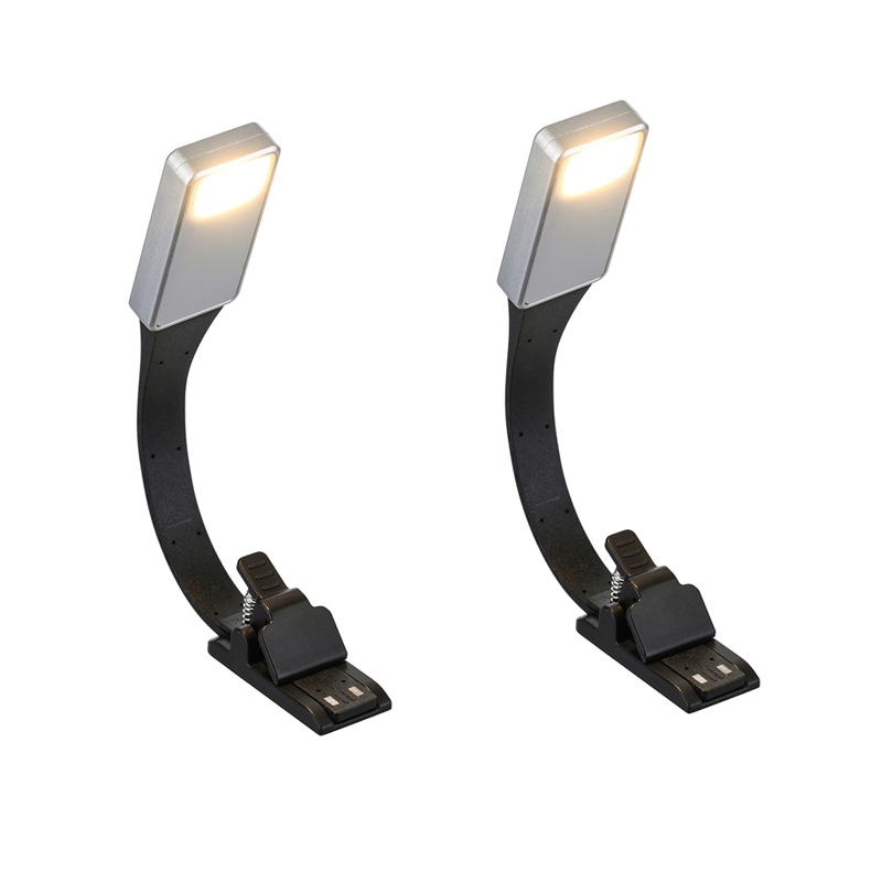 Rechargeable E-Book Led Light for Kindle Paper Usb Reading Lamp Clip. 