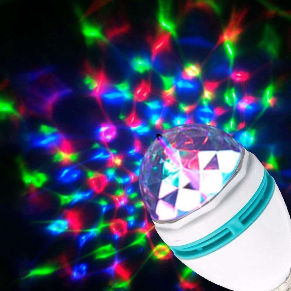 360 Degree LED Rotating Bulb Magic Disco Light. 