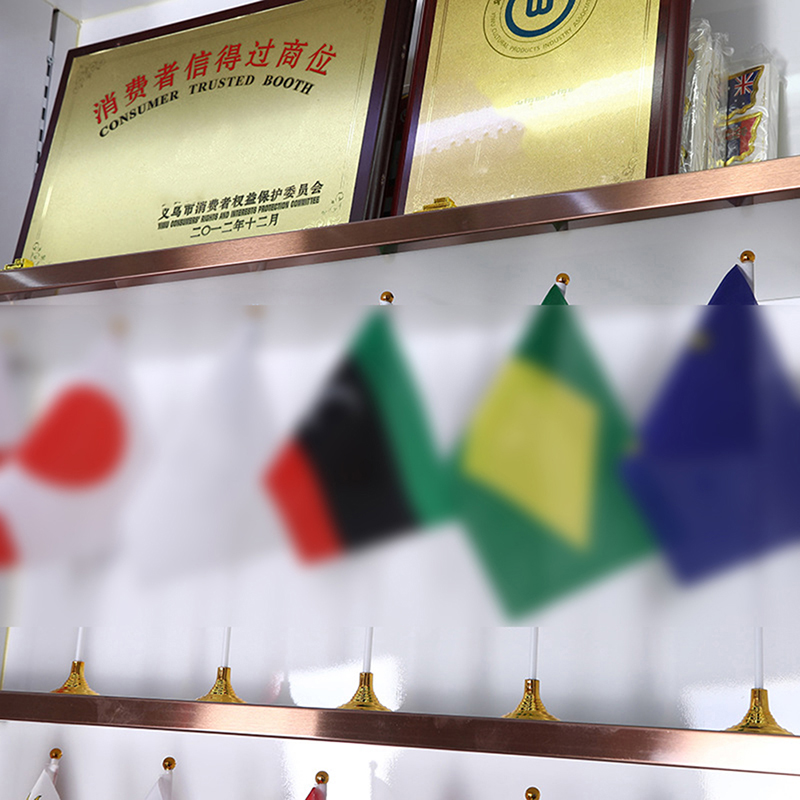 10Pcs Gold-Plated Plastic Base Round Square Flagpole Base Table Flag Holders Mini Flag Bases Decoration Hudduo. 