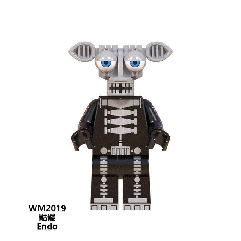 Five Nights at Freddy's Minifigures Building Blocks FNAF Toy Building Blocks Golden Freddy Chica Bonnie Foxy Game Horror Series Toys For Legoes. 