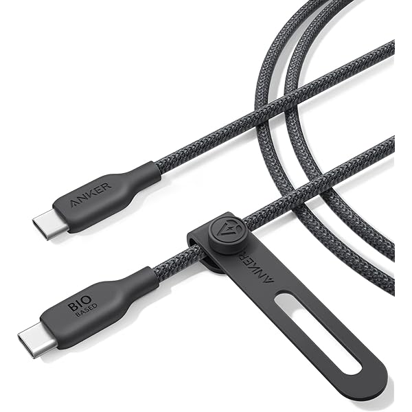 Anker 240W USB-C to USB-C 1.8M Cable Bio-based Nylon Braided Data Cable Environmentally For iPhone 15 iPad Pro MacBooks Android. 