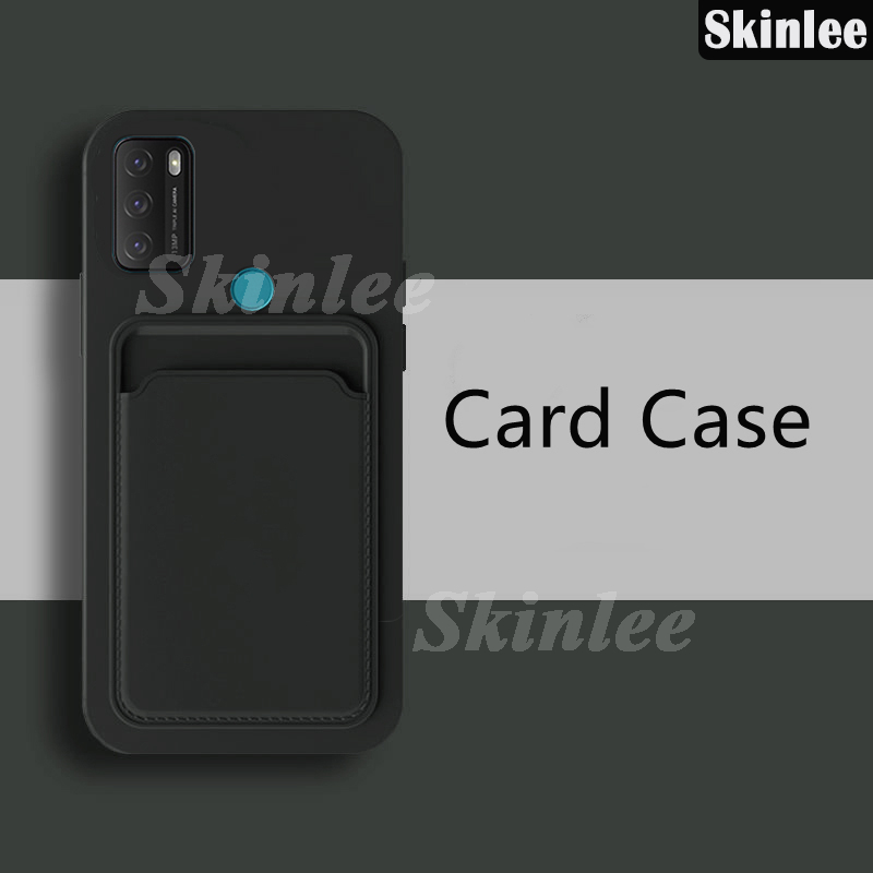 For Vsamrt Star 5 Wallet Phone Csae Liquid Silicone Protection Soft Shell Silicone Vsamrt Star5 Back Card Case Convenient