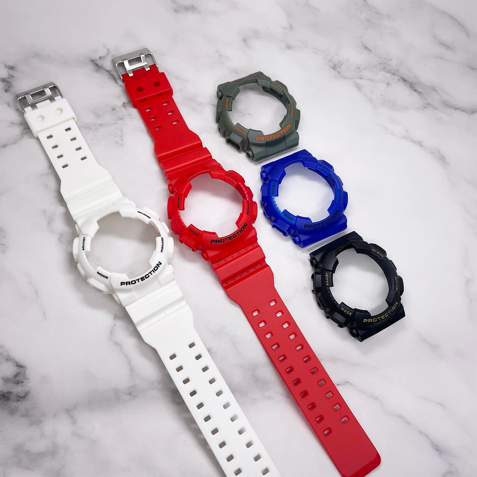 For G-SHOCK GA100 GA110 GA120 GD100 120 Watch Strap case for Casio