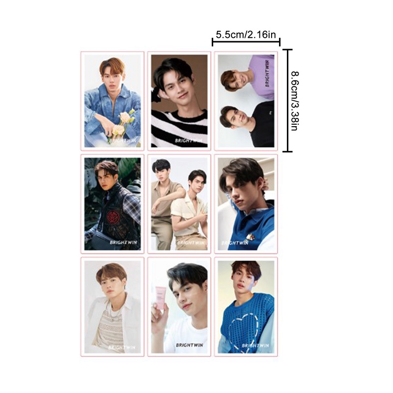 30Pcs/Box Bright win F4 Thailand Lomo Card Photocard