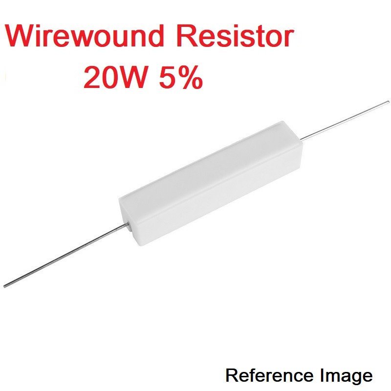 20Watt 10 Ohm WIREWOUND 20W 10 Ohm Ceramic Cement Power Wirewound Resistor 10 Ohm 20 Watt Wire Wound 2Pin Leads Fixed Cement Resistor 5% Tolerance. 