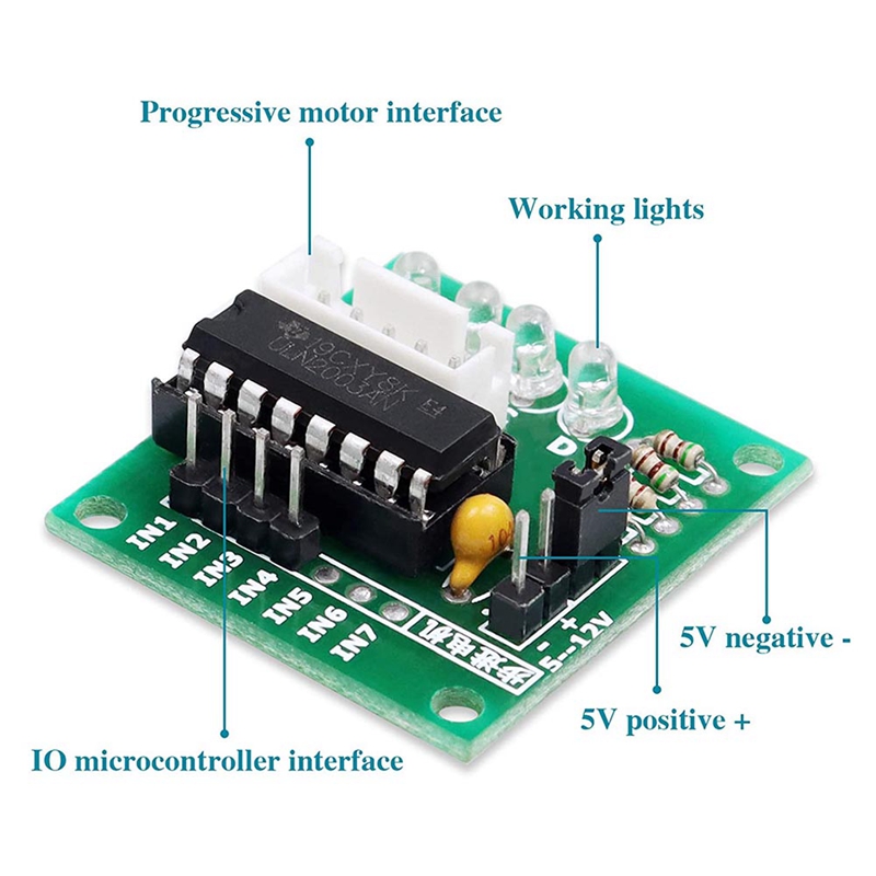 DC 5V Stepper Motor With Driver Board. 