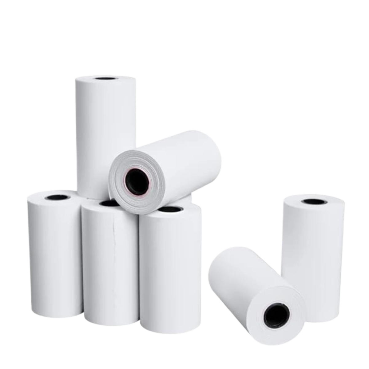 78mm x 38mm Thermal Paper Roll for 3-Inch (80mm) Thermal Printer POS and Receipt thermal Paper – High-Quality, Durable, and Fade-Resistant for Clear and Long-Lasting Printing.