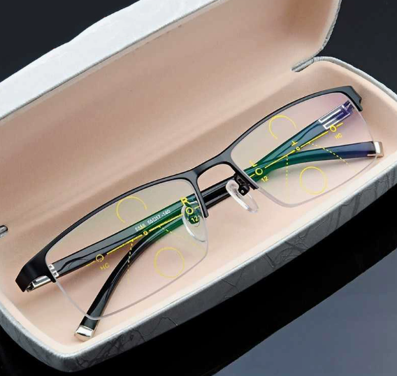(New)Buine tyle Bifocal Reading Glae Women Men Progreive Viion Adjutment Eyeglae Converted Light Multifocal 1.0 TO 4.0