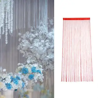100x200cm Elegant Partition Curtain Yarn Curtain Tassel Chain Door