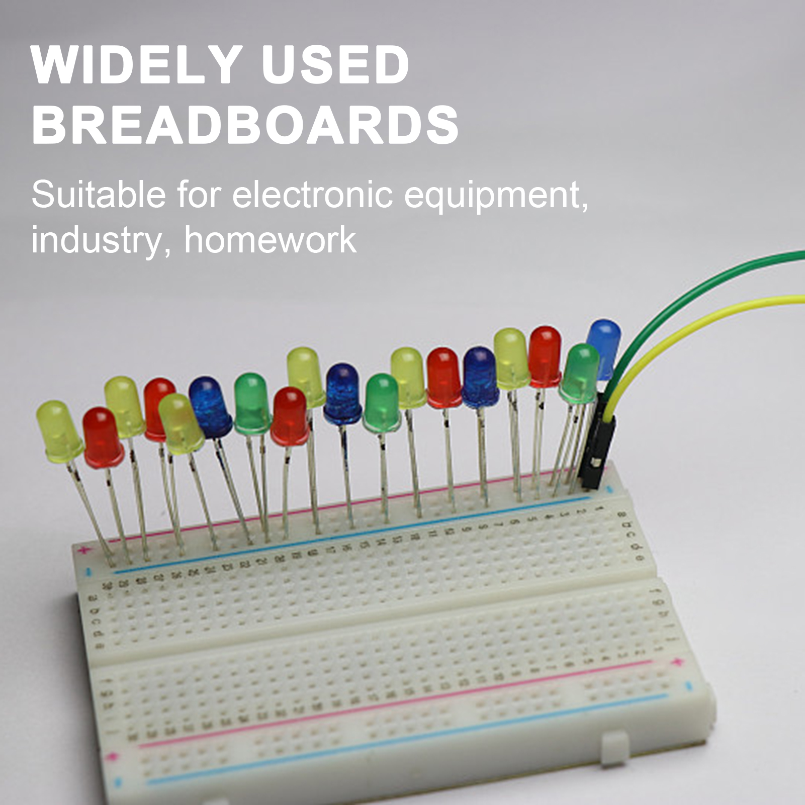 Solderless Breadboards Universal Solderless Breadboard Kit Easy Prototyping for Electronics Projects less Than Breadboards Kit. 