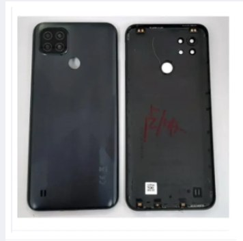 Realme C21 - ( Plastic ) Casing / Back Shell / Back Panel / Battery Cover / Back Door / Back Replacement Part with Button