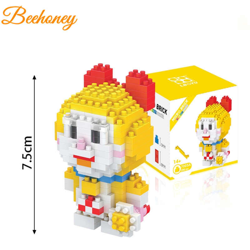 Doraemon Building Blocks Cartoon Anime Assembled Small Particle Building Bricks For Gifts Collection. 