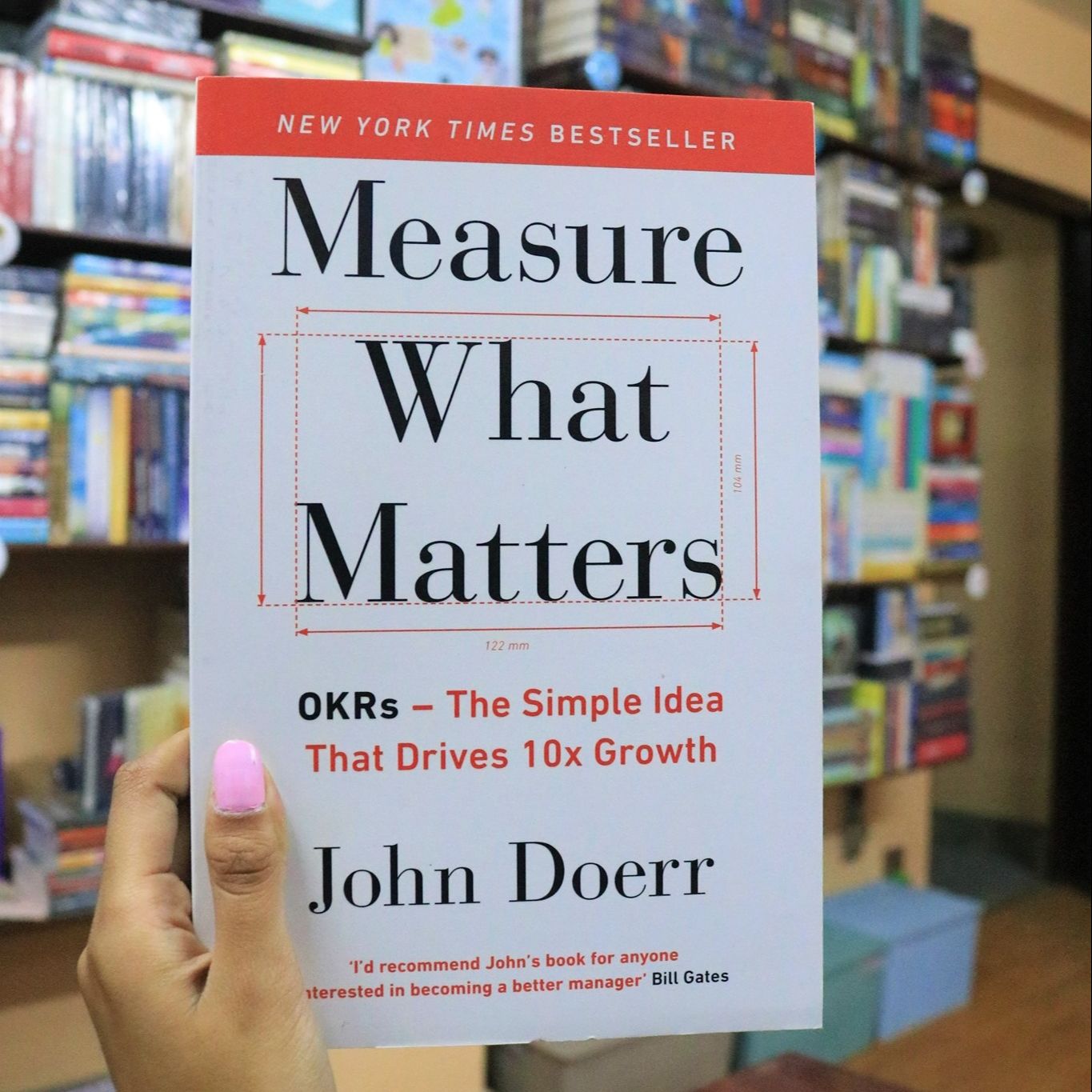 Measure What Matters: OKRs: The Simple Idea that Drives 10x Growth by John Doerr. 