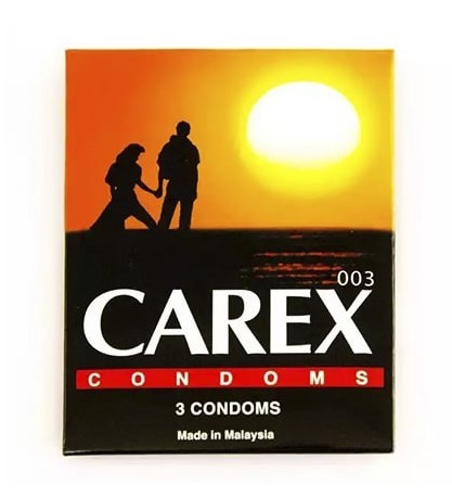 Carex Condom 3's Pack (Malaysia) | Daraz.com.bd