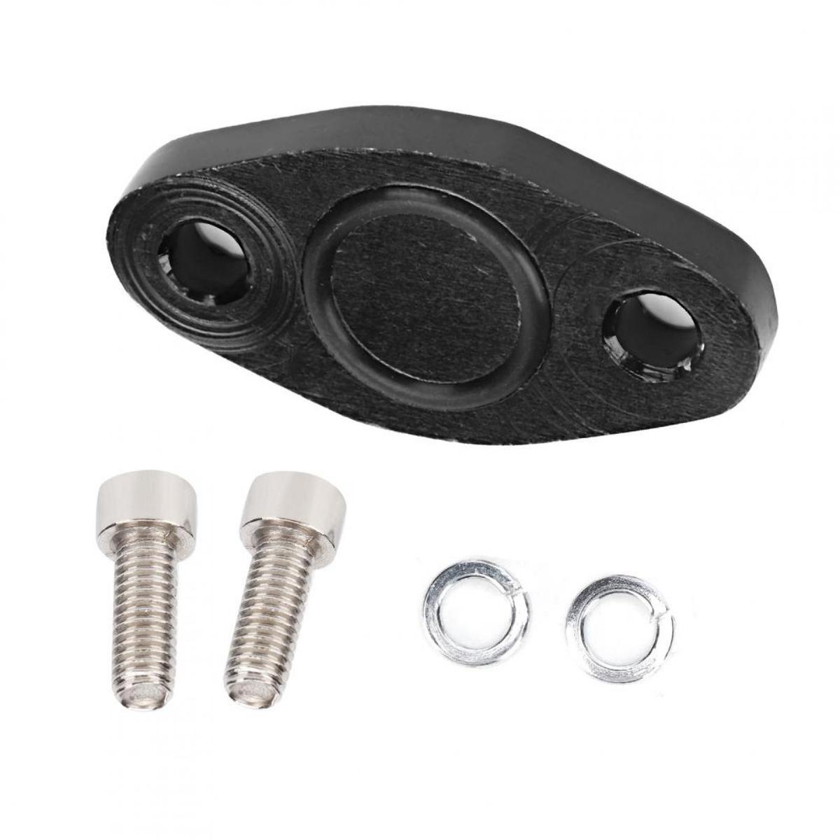 18T En e SAi Delete Block Off Plate Billet Aluminum Exhaust Accessory Fits for Mk4 TT B5 B6