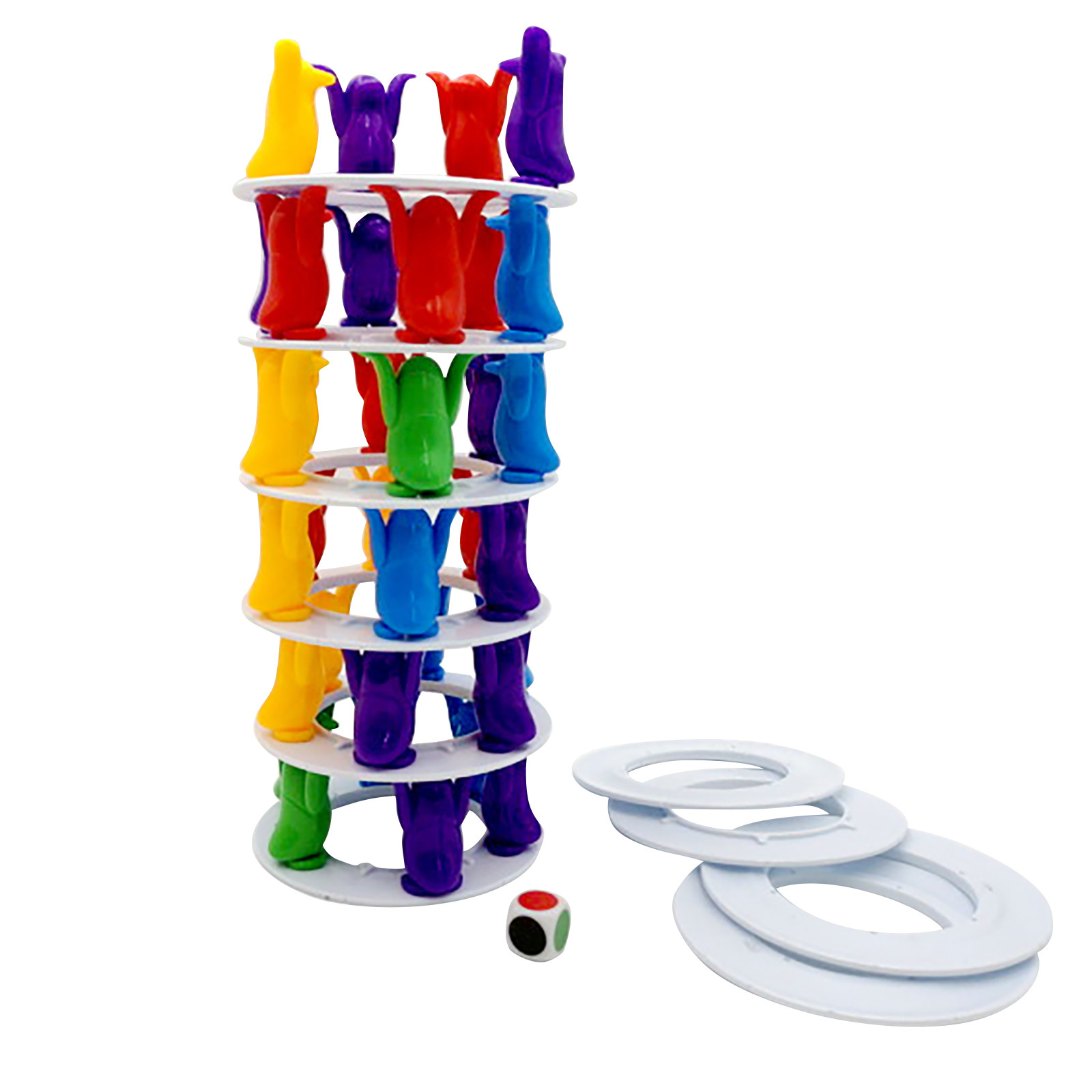 Penguin Balance Parent-Child Interactive Board Game Toys for Blocks. 