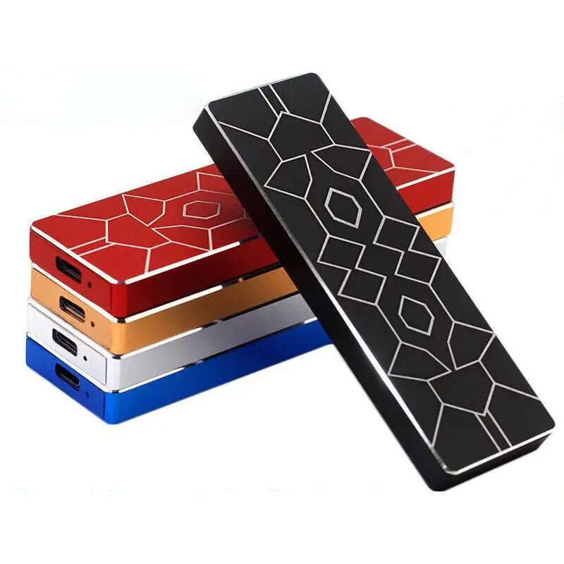 Ice stripe mini large capacity 2TB 4TB portable solid-state drive SSD. 