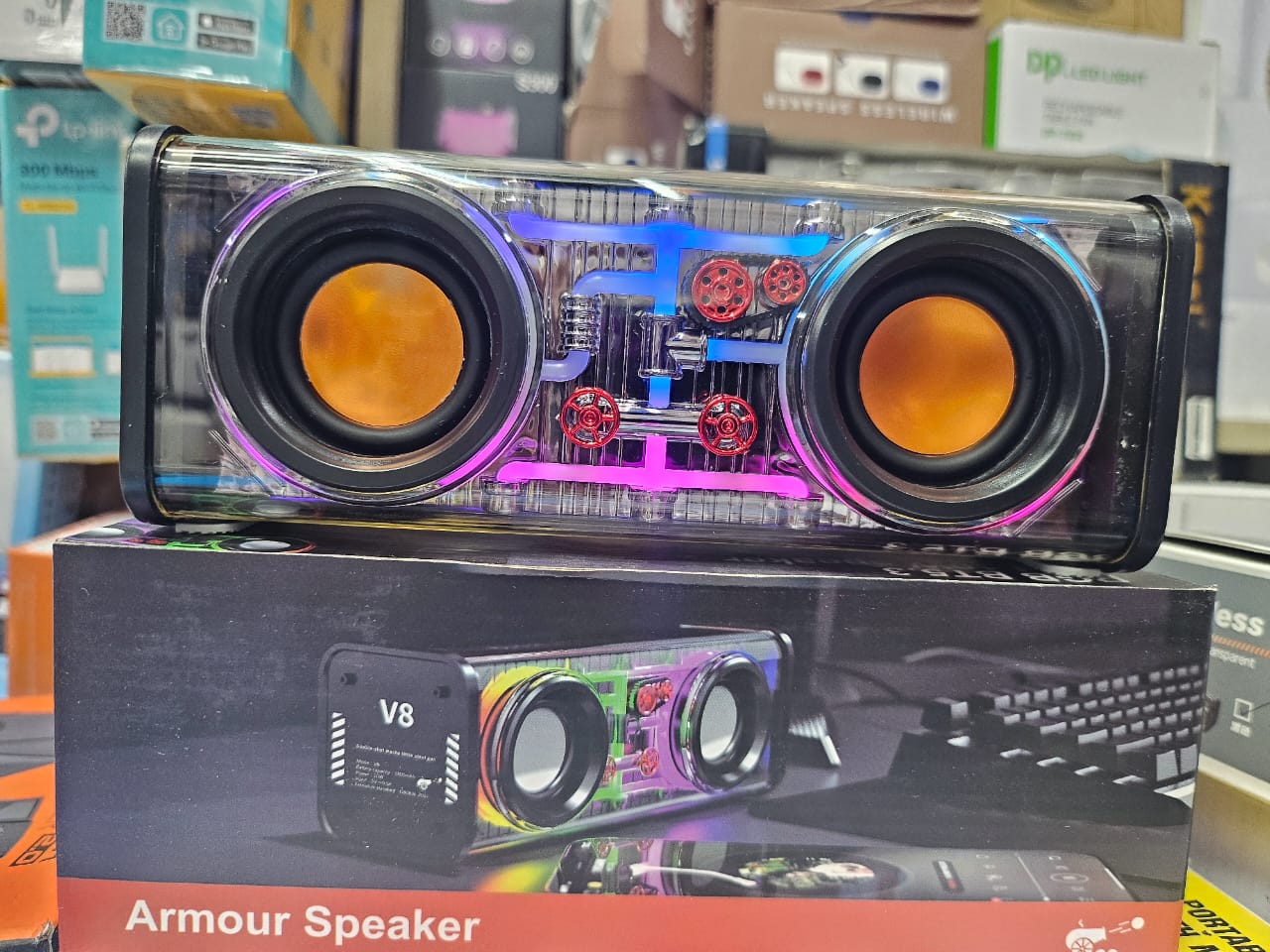 V8 Armour Speaker Portable Speaker Original. 
