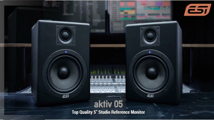 ESI aktiv 05 5" Studio Reference Monitor (Pair). 