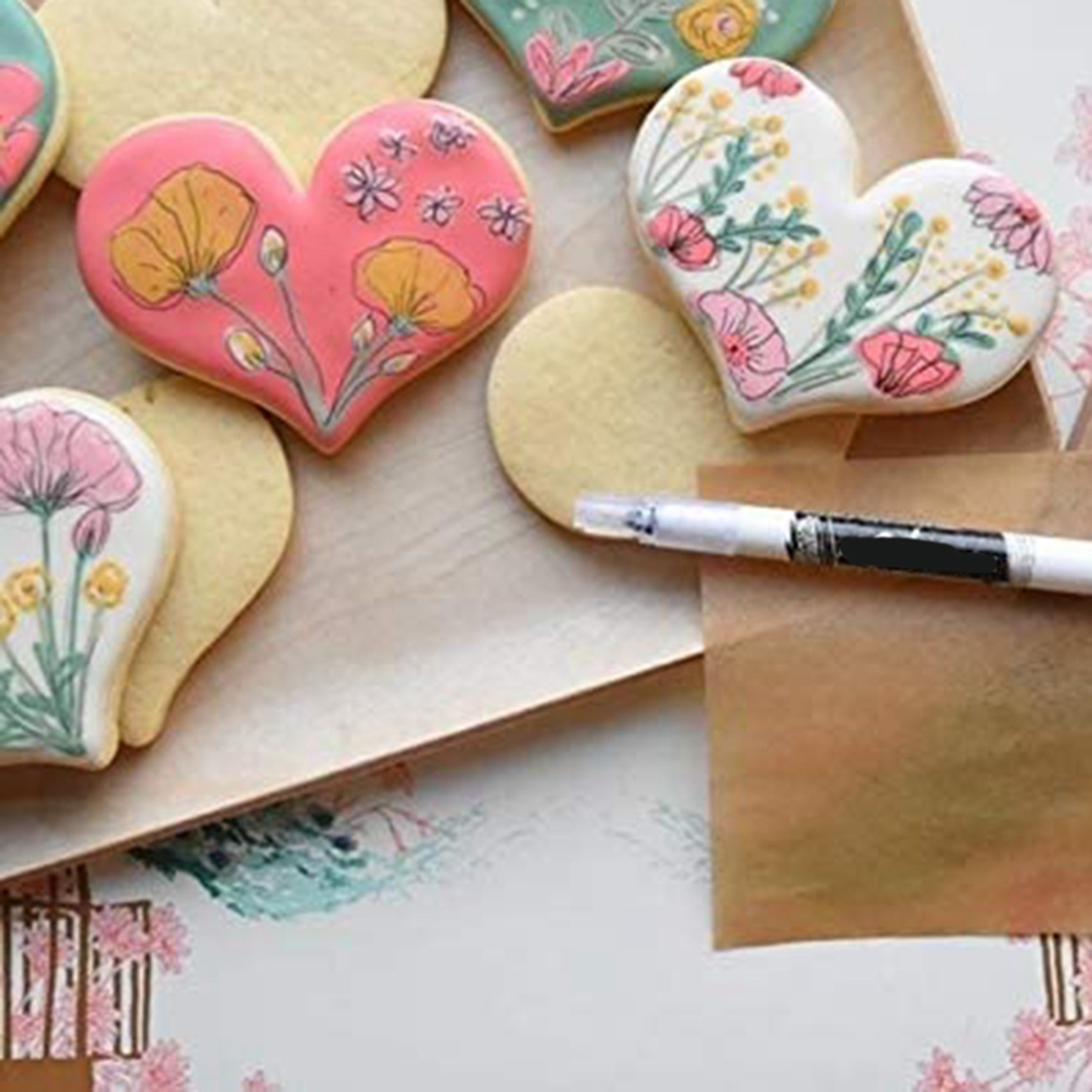 wax paper sheets2000 x Parchment Paperbrown