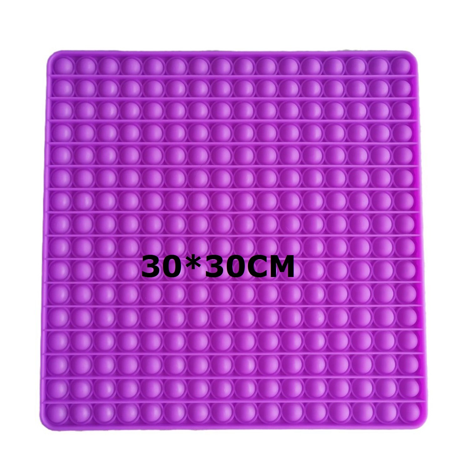 【VisioN Shop】Super Big Size Square Rainbow Fidget Toy Simple Dimple Sensory Educational Bubble Fidget Toys  Stress Relief. 