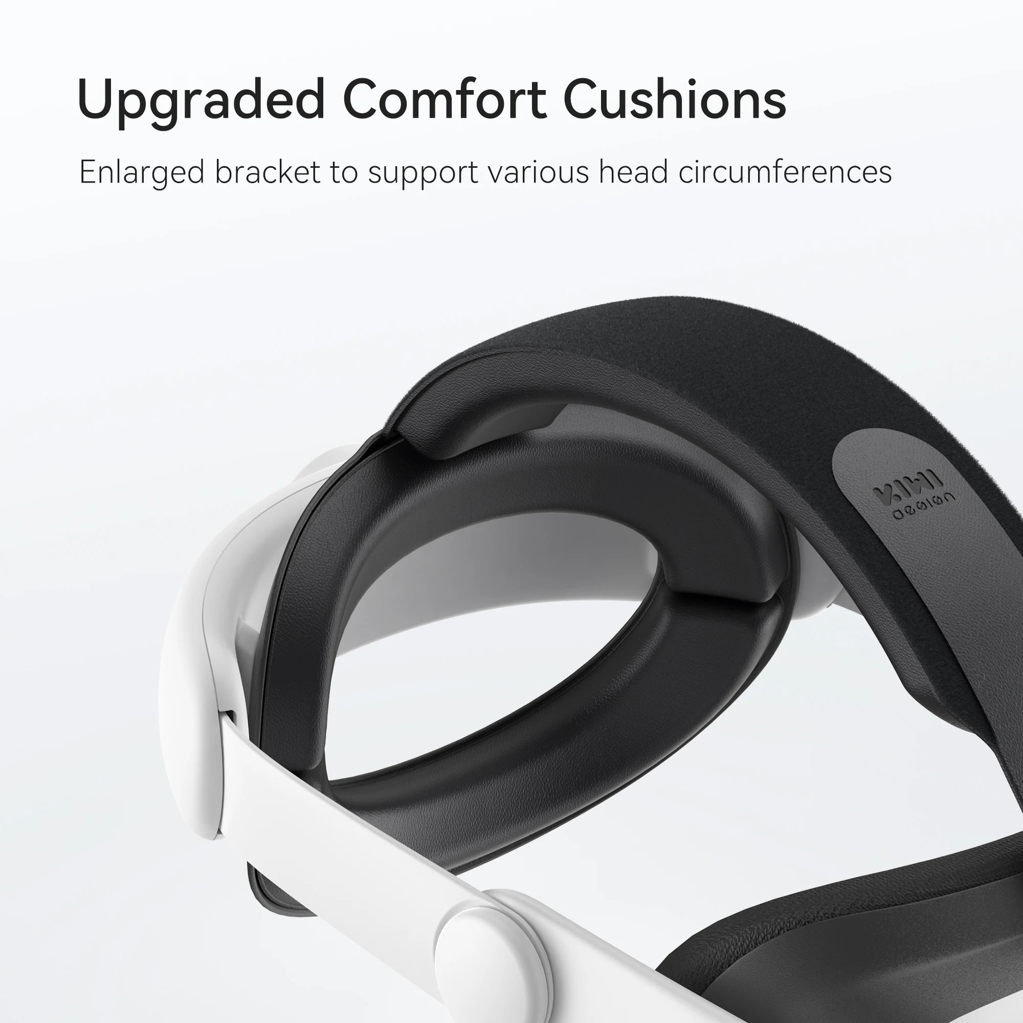 KIWI design Comfort Adjustable Head Strap Compatible with Quest 3 Elite Strap Replacement for Enhanced Support VR Accessories. 