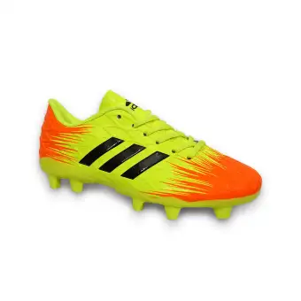 yellow asics football boots