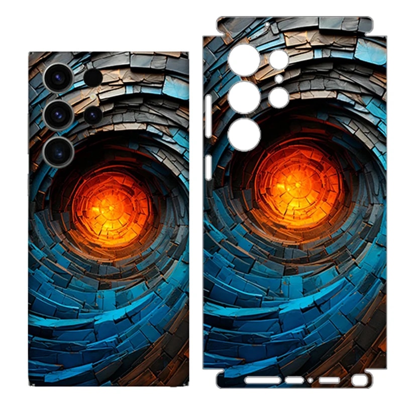 Colorful Honeycomb Decal Skin for Samsung Galaxy S23 S22 S24 Ultra A54 A52 A52S 5G Back Screen Protector Cover 3M Wrap Sticker Killer Bzzo. 