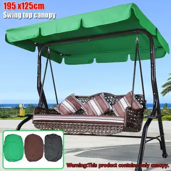 Au 78 X50 Swing Chair 2 3 Seater Hammock Garden Canopy Bench