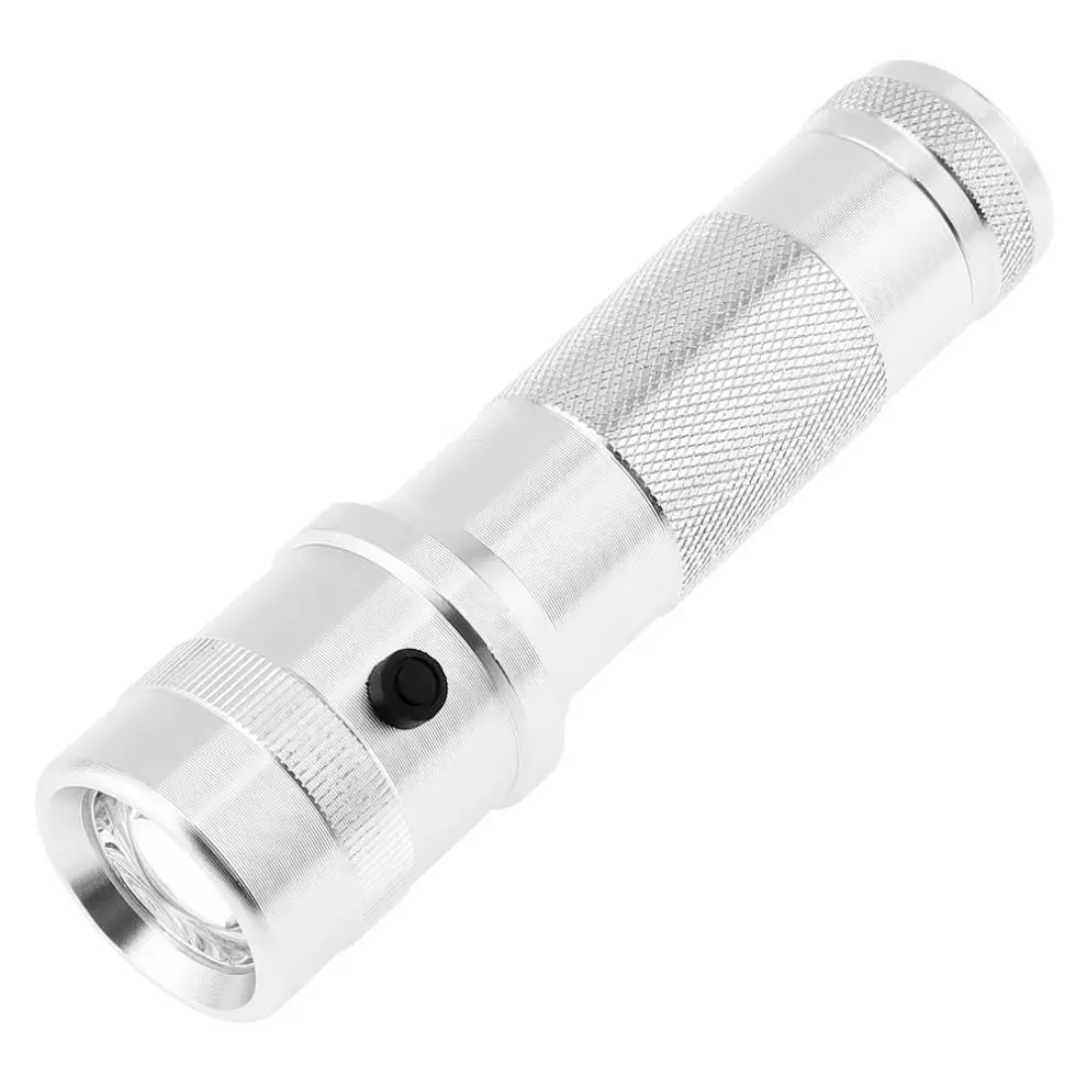 Colorshine Color Changing RGB LED Flashlight 3W Aluminium Alloy RGB Edison LED Multicolor LED Rainbow of 10 Color Torch. 