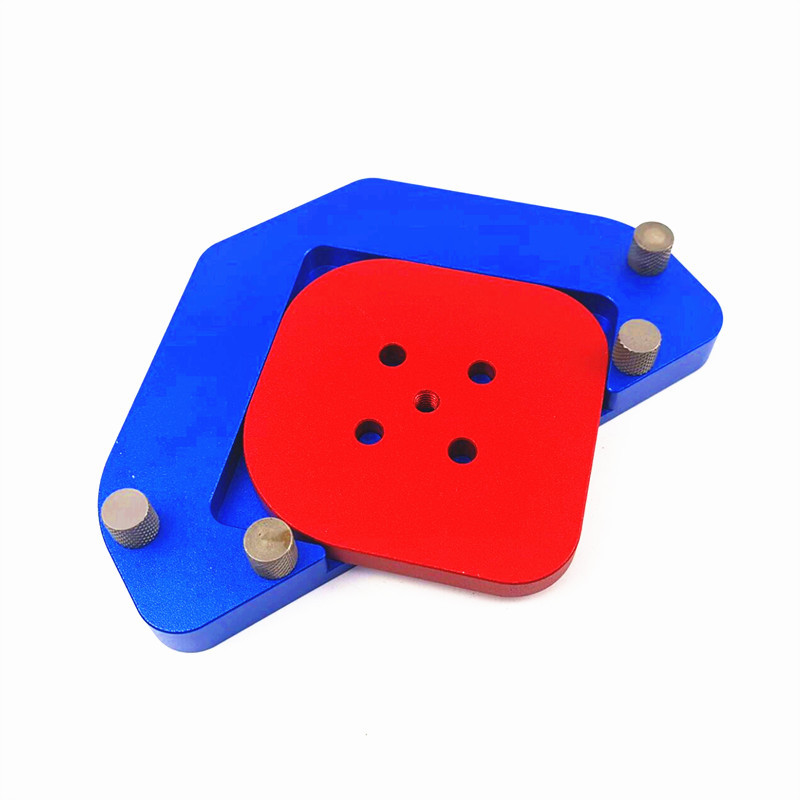 Wood Panel Radius Quick-Jig Woodworking Bevel R Round Arc Positioning Template Round Corner for Trimming Machine Engraving. 
