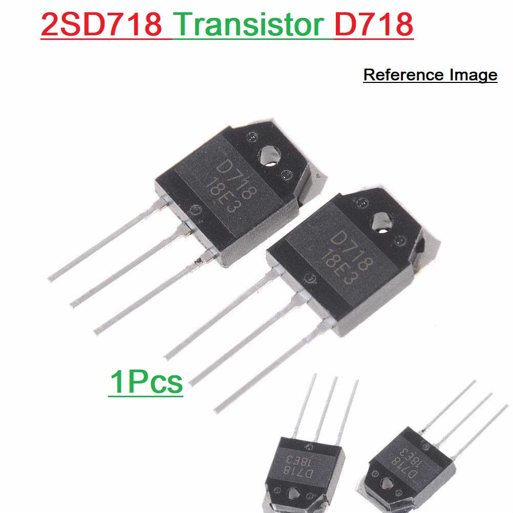 A CLASS D718 2SD718 KTD718 NPN 120V 8A Transistor TO-3P Audio Power Amplifiers Power Transistor Silicon Transistor Home Entertainment Amplifiers. 